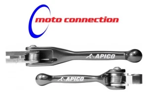APICO FLEXI LEVERS BRAKE & CLUTCH LEVER SET Ti YAMAHA YZ250 2015 - 2024 YAM3 - Picture 1 of 1
