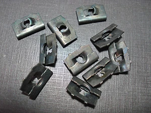 10 piezas 1940 Studebaker unidad de faro anillo de retención J tuercas NORS - Imagen 1 de 5