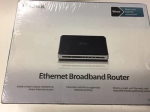D-Link EBR-2310 4-PORT Ethernet Wired Broadband Router 10/100Mbps LAN 4 Ports - Picture 1 of 3