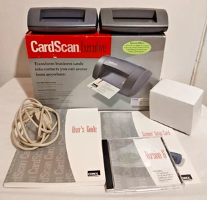 CardScan Executive 600C Pass-Through Color Scanner w/ Extra Scanner *Complete* - Picture 1 of 15