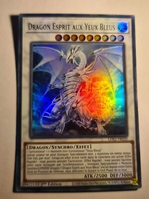 Blue-Eyes Spirit Dragon (V.3 - Ultra Rar●YUGIOH●LDS2●2021●FRENCH●1st ED●NM●09294 - Image 1 of 2