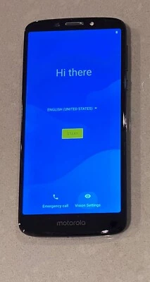 Used Motorola G6 Play XT1922-9 Unlocked AT&T 16GB Deep Indigo - Image 1 of 2