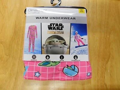 ClimateRight de Cuddl Duds Star Wars Bebé Yoda Niñas Conjunto Térmico-Mediano (8-10)-NUEVO CON ETIQUETAS Foto 1 de 3