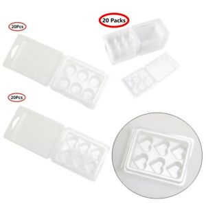 20 Wax Melt Clamshells Molds Plastic Candle Molds Empty Tray for Candle Making