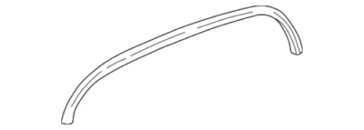 GM OEM 88-00 Blazer Fender Exterior Trim-Wheel Opng Mldg 15546443 - Imagem 1 de 4