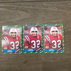 Craig James 1986 Topps Football Card #32 - New England Patriots Pro Bowl - Set 3 - Bild 1 von 5