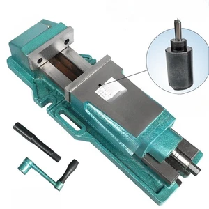 6 inches Built-in hydraulic vise flat-mouth vise bench vise milling machine - Picture 1 of 15