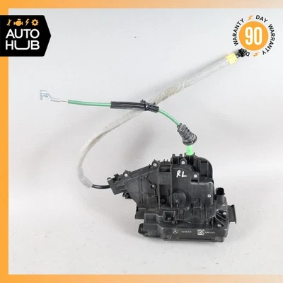 Actuador de pestillo de cerradura de puerta lateral izquierda trasera 15-20 Mercedes W205 C350e C300 OEM Foto 1 de 4