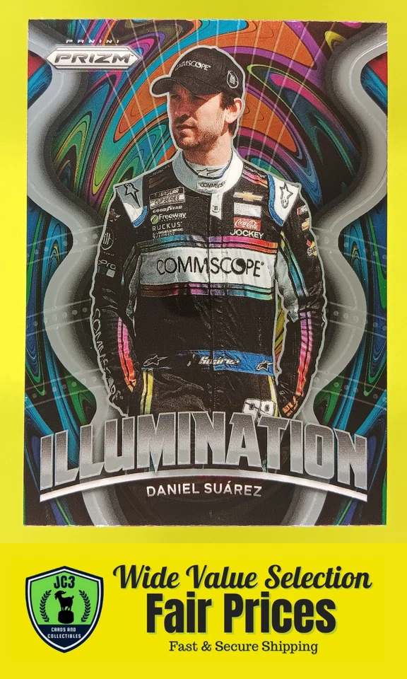 2022 Panini Prizm Illumination Daniel Suarez #I-9 Trackhouse Racing - Image 1 of 2