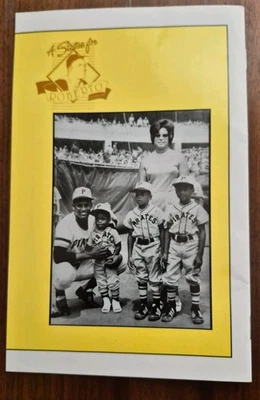 Roberto Clemente Statue Dedication Program Pirates MLB 1994 - Image 1 of 2