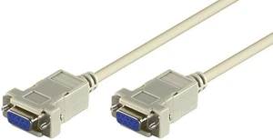 10 x câbles de connexion D-SUB modem zéro ; CAK D-SUB 200 9F/9F 2m modem zéro pl - Photo 1/1