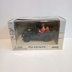 Vintage 2001 Laurel & Hardy in Jeep Adventures GATE Gateway Global 1:32 scale  - Picture 1 of 8