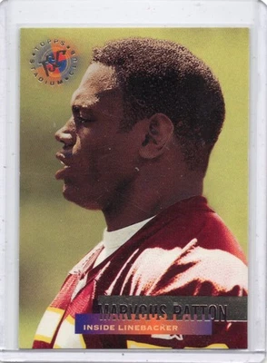 1995 Topps Stadium Club - Marvcus Patton #119  Washington Redskins - Image 1 of 2