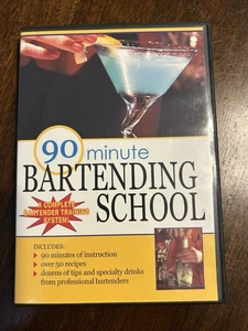 90 Minute Bartending School DVD 2006 - Imagen 1 de 3