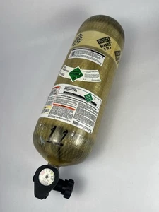 MSA Stealth L-30+ Luxfer 60CF 3000 PSI Carbon Fiber Air Tank Tested - Picture 1 of 16