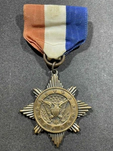 WW1 WWI US Army Navy USMC Military Wayne County Pennsylvania PA Service Medal - Bild 1 von 3