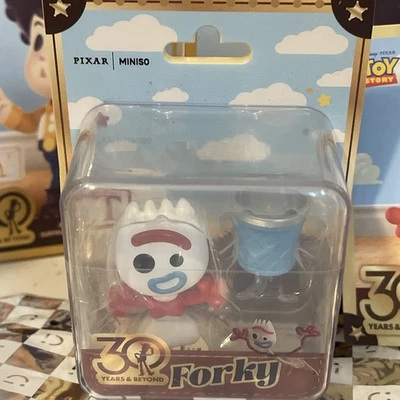 New Disney x Miniso Toy Story Confirmed figures FORKY Pixar 30 Years US - Image 1 of 4