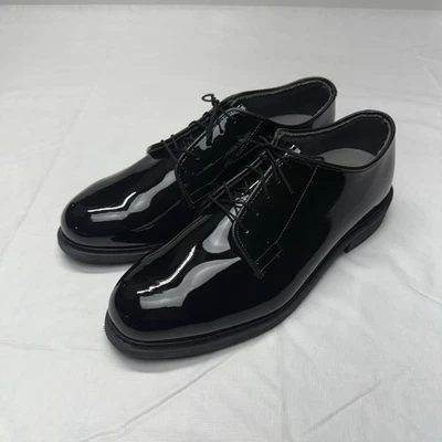 Altama 高光泽军装牛津正装鞋男式 10.5 码 3E 黑色 — 第 1/4 张图片