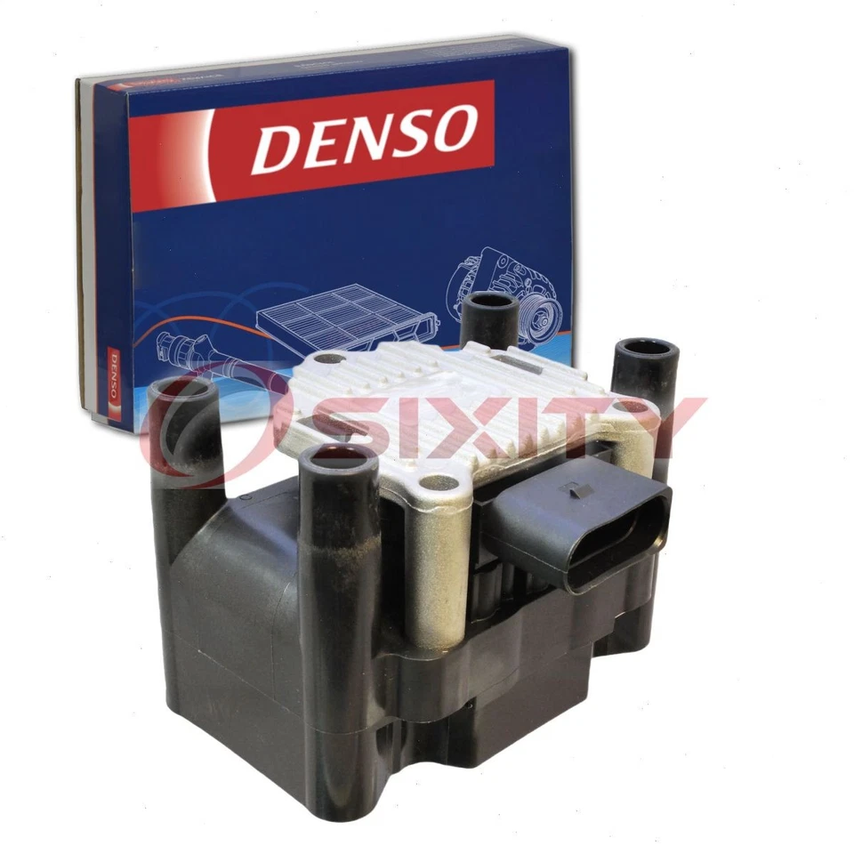 Bobina de encendido directo Denso para Volkswagen Golf 1999-2001 2,0 L L4 cable de chispa ap Foto 1 de 4