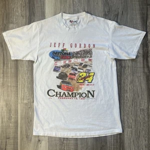 Vintage Chase Authentics XL Jeff Gordon Daytona 500 Champion NASCAR Shirt 1997 - Picture 1 of 9