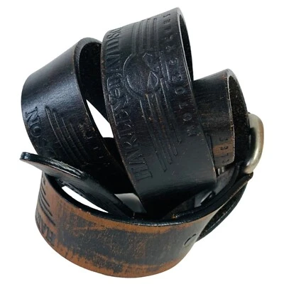 Cinturón Harley Davidson Envejecido 40 Cintura Logo Repujado Resistente Golpeado 99420-09VM Foto 1 de 4