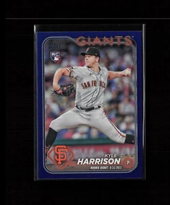 2024 Topps Update #US83 Kyle Harrison Purple - Picture 1 of 2