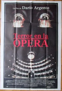 1988 Opera Dario Argento 1SH FILMPLAKAT seltene Auflage Renato Casaro Kunstwerk GIALLO - Bild 1 von 5