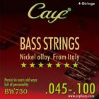 Premium Quality CAYE Electric Bass Strings Set Nickel Alloy Wound Crystal Cl