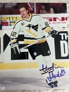 Martin Straka Signed 8x10 Photo Pittsburgh Penguins - Picture 1 of 2