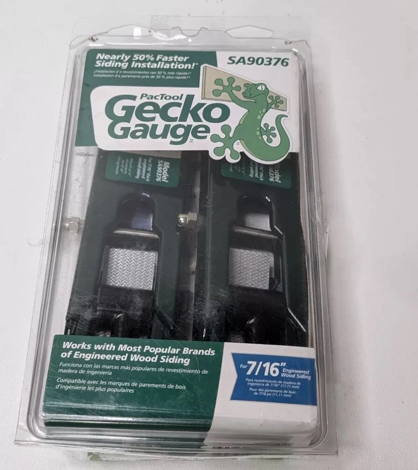 Pactool International Sa90376 Gecko Gauge, Lp Siding Installation Tool (1 Set) - Image 1 of 1