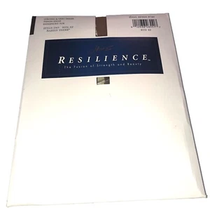 De colección Hanes Seda Resiliencia Muslos Altos Sedoso Transparente Apenas Hay Talla EF Estilo D65 - Imagen 1 de 7