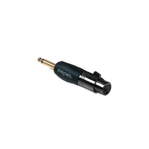 Adaptador rígido (XLR hembra - conector de 6,3 mm) Foto 1 de 2
