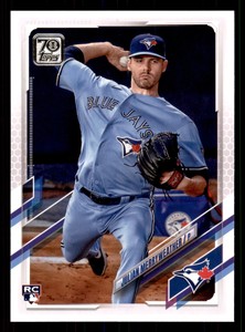 2021 Topps Julian Merryweather #581 RC Toronto Blue Jays