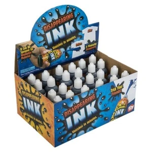24 Bottles of Magic Disappearing Ink 1oz Bottle Novelty Party Gag Prank Joke Fun - Picture 1 of 5
