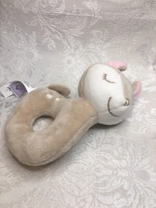 Anillo de sonajero cervatillo ciervo bebé juguete niña niño unisex regalo recién nacido bebé juego - Imagen 1 de 4