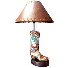 Lizard Cowboy Boot Desk Lamp Decoration 24 x 15 x15 Inch