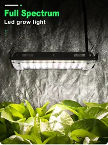 800W LED Grow Light Full Spectrum Indoor Plant Veg Flower Hydroponic Lamp Kits - Picture 1 of 11