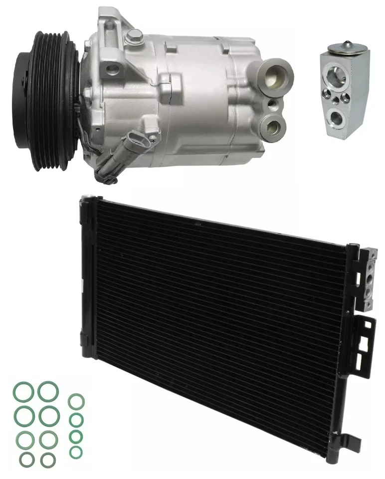Kit de compresor de CA remanufacturado RYC con condensador EA34A para Pontiac G5 2,4 L 2008 Foto 1 de 4