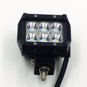 Black Bottom Mount LED Spot Fog Head Light Car Trunk ATV Quad Motorcycle Custom - Picture 1 of 12