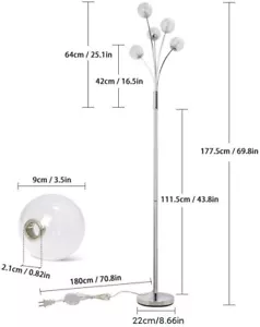 accessory(include remote control,bulb, Iron pole,lampshade, ect) - Picture 1 of 4
