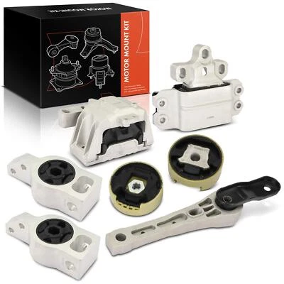 7x New Engine Motor & Transmission & Mount for Audi TT 2008-2009 TT Quattro 2.0L - Image 1 of 4