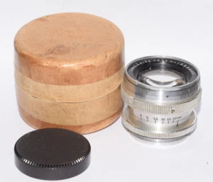 Carl Zeiss Jena Sonnar 2/5cm 50mm No1983645 Lens for Leica Screw M39 TM39 - Picture 1 of 7