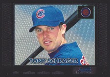 2000 Bowman Chrome Baseball Retro/Future #389 Tony Schrager