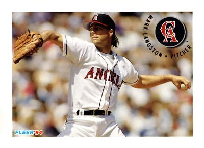 1994 Fleer #61 Mark Langston - Image 1 of 2
