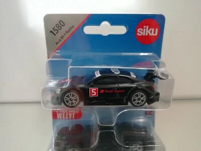 SIKU 1580 AUDI RS 5 RACING IN BLACK AUDI SPORT #5 ON BLISTER - Immagine 1 di 3