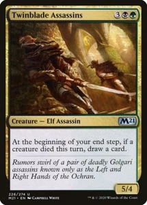 4x Twinblade Assassins - Casi nuevo Core Set 2019-2021 Sparrow Magic - Imagen 1 de 1