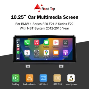 10.25' CarPlay Car Radio Stereo Touch Screen Android For BMW F20 F21 F22F23 NBT - Picture 1 of 14