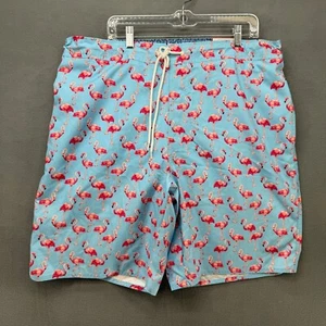 NUEVO Bañador St Johns Bay Para Hombre 2XL Azul XXL Flamencos Forrado Cordón - Imagen 1 de 14