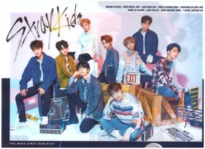 Carpeta de documentos 5P StrayKids proyecto archivo de bolsillo (tamaño A4) K-POP 01 - Imagen 1 de 3