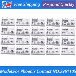 20Pcs New For Phoenix Contact NO.2961105 Power Relay 6A 250VAC 24VDC 5-Pins - Picture 1 of 3